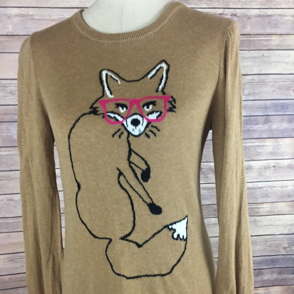 Old Navy Smarty Fox Sweater
